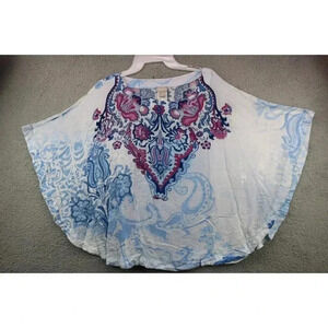 Chico's Batwing Top-Size S/M-Boho Style-Soft and Thin-Rayon